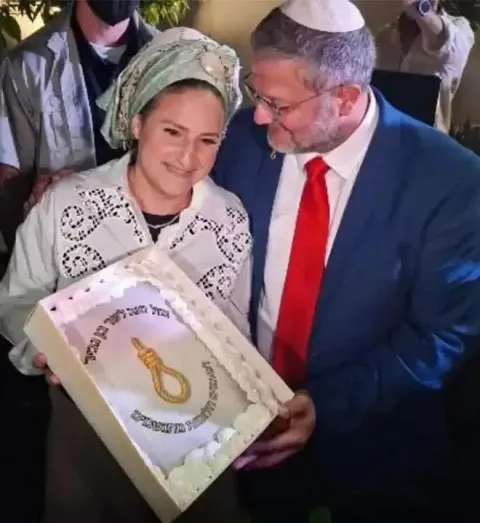Itamar Ben-Gvir's Noose Cake